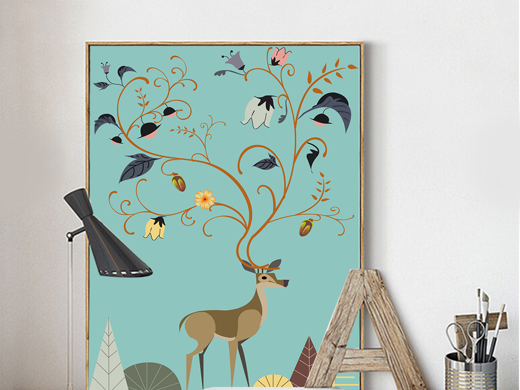 Decorative paintings,natural elements,assignment代写,paper代写,美国作业代写